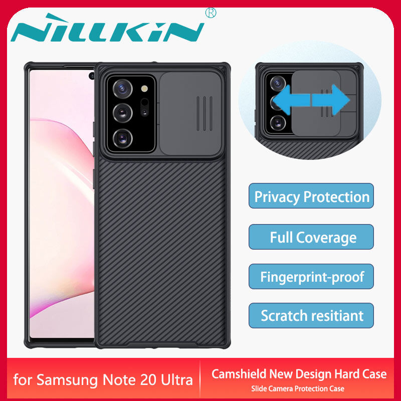 Nillkin Ốp lưng Samsung Note 20 Ultra Case Camshield Pro Slide Camera Protection Back Cover TPU+PC All Around Coverage Shell Casing