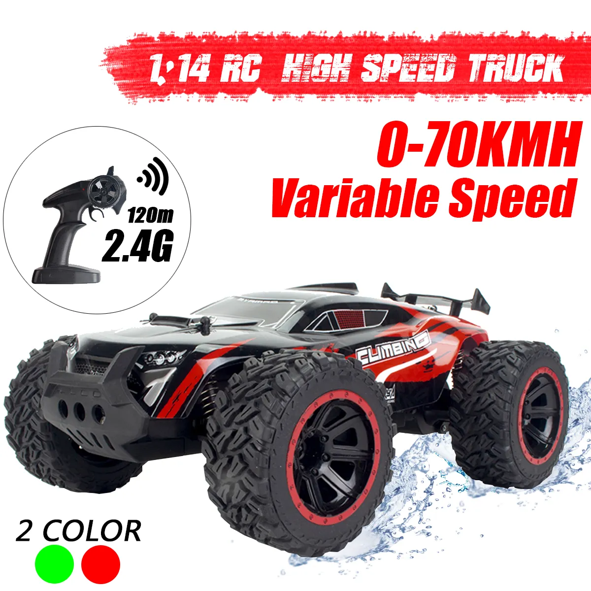 variable speed rc car