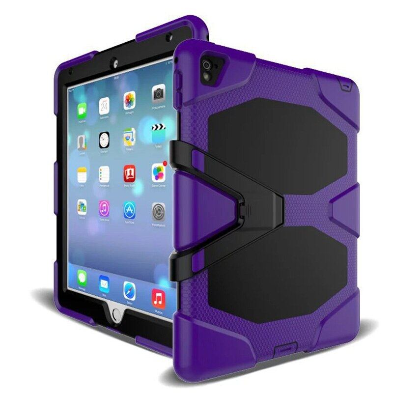 Tablet Case For iPad Mini 1 2 3 Waterproof Shock Dirt Snow Sand Proof Extreme Army Military Heavy Duty Kickstand Cover Case (6)