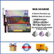 AULA WiN 60/68HE RGB Gaming Keyboard with 8K Polling Rate