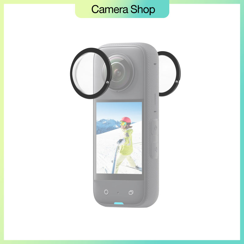 Cho insta360 x3 puluz ống kính bảo vệ bọc bảo vệ pc