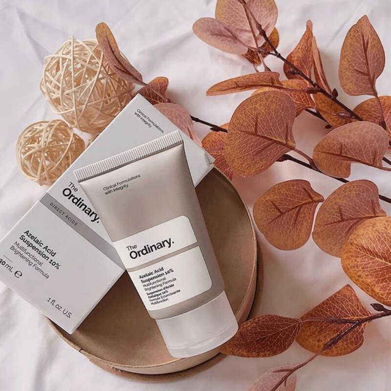 Gambar The Ordinary Natural Moisturizing Factors + HA Moisturizer Skin Care Exfoliating Mask Facial Serum Remove Acne Scars Whitening Azelaic Acid Suspension 30ml