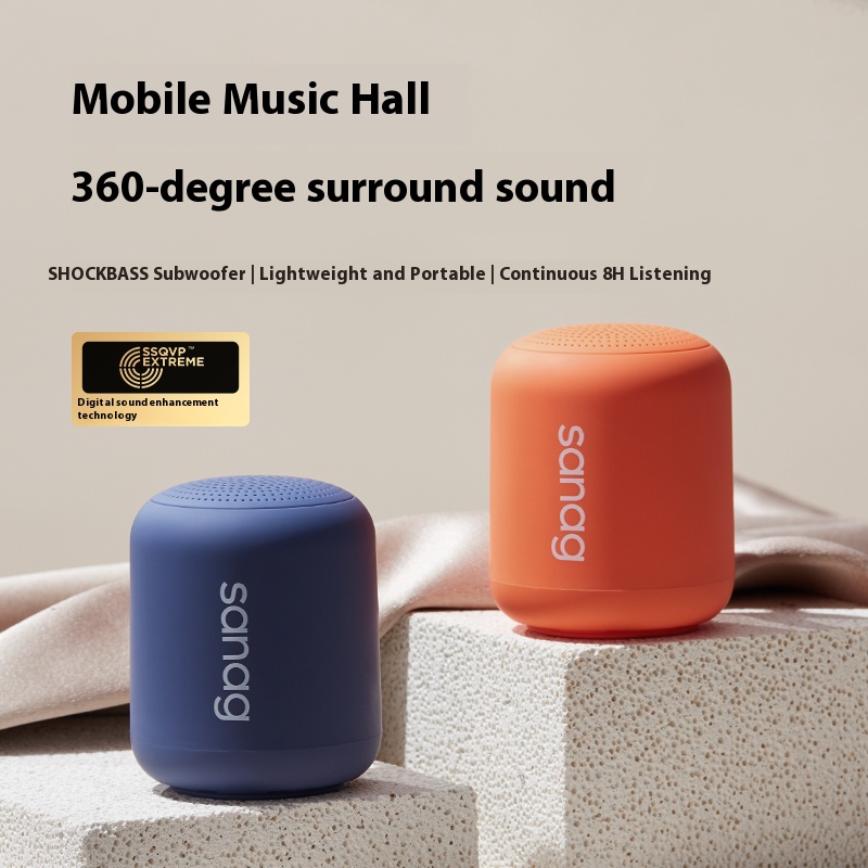 Sanag X6SII Portable Bluetooth Speaker | IPX5 Waterproof | 24H Playtime | 40W Bass Boost | Bluetooth 5.3 | AUX/TF/FM Modes ราคา 1,030 บาท*ส่งฟรี