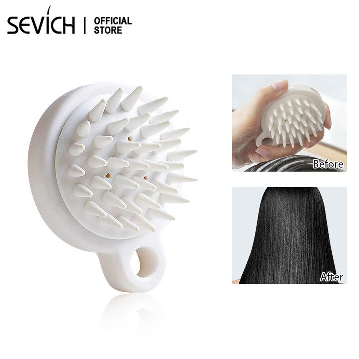 SEVICH Lược mềm hỗ trợ massage khi gội đầu - INTL