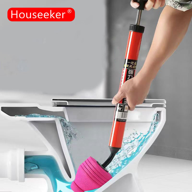 Houseeker Áp Lực Cao Cây Hút Bồn cầu Bỏ Chặn Một Shot Nhà Vệ Sinh Ống Pít tông Silicone Một cách Nhanh Chóng Nhà Vệ Sinh Cống Nạo vét Pit tông Cho Phòng Tắm