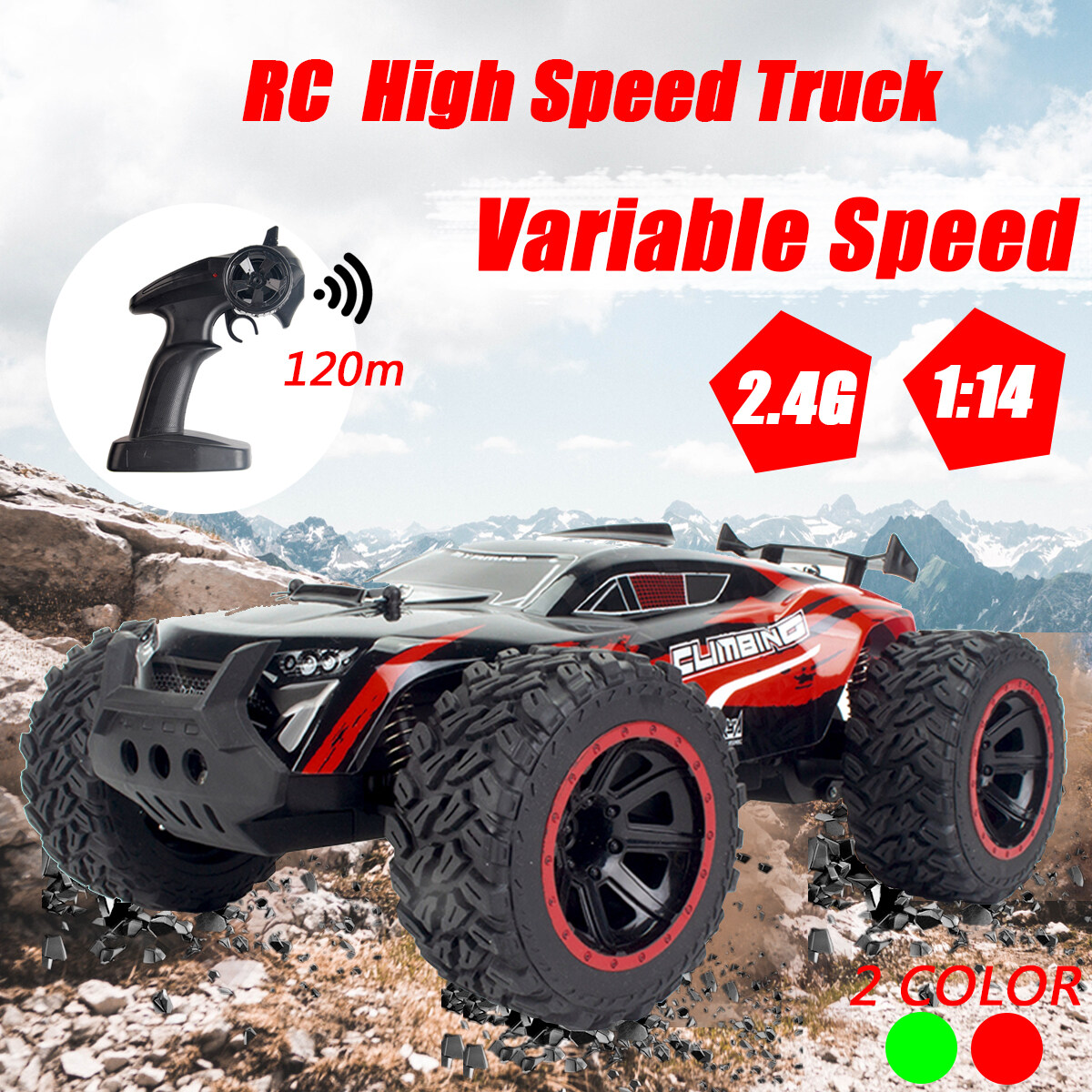 variable speed rc car