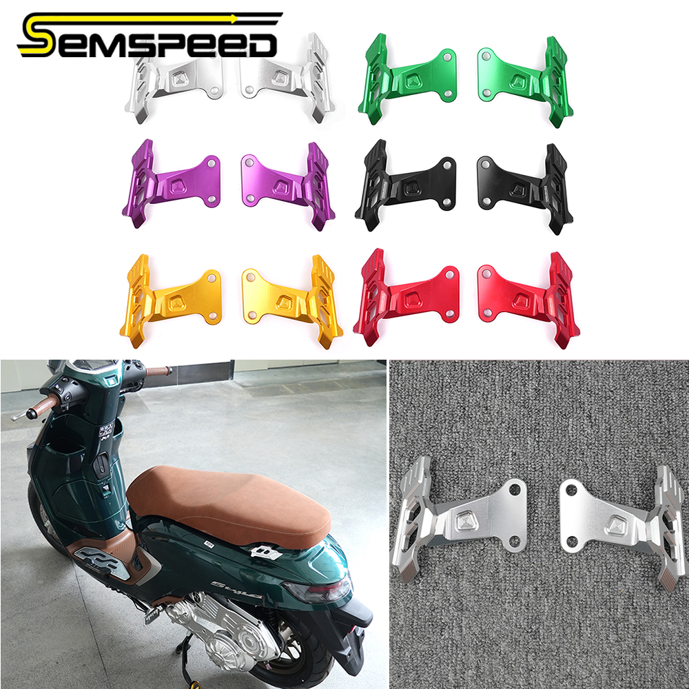 SEMSPEED Motorcycle Rear Grab Bar Passenger Seat Armrest Rail Handle Mount For Honda Stylo 160 Stylo160 Giá 926,227 Đồng*Miễn phí vận chuyển