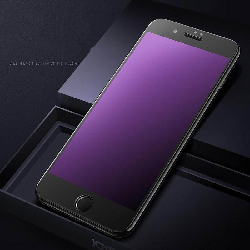 iphone 6 full cover anti blue light tempered glass black