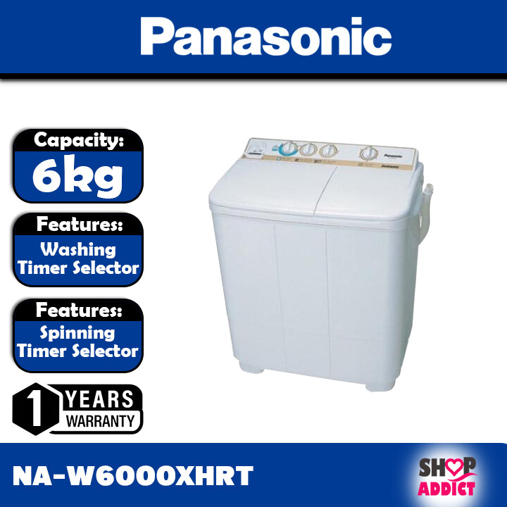 panasonic semi automatic washing machine 6kg