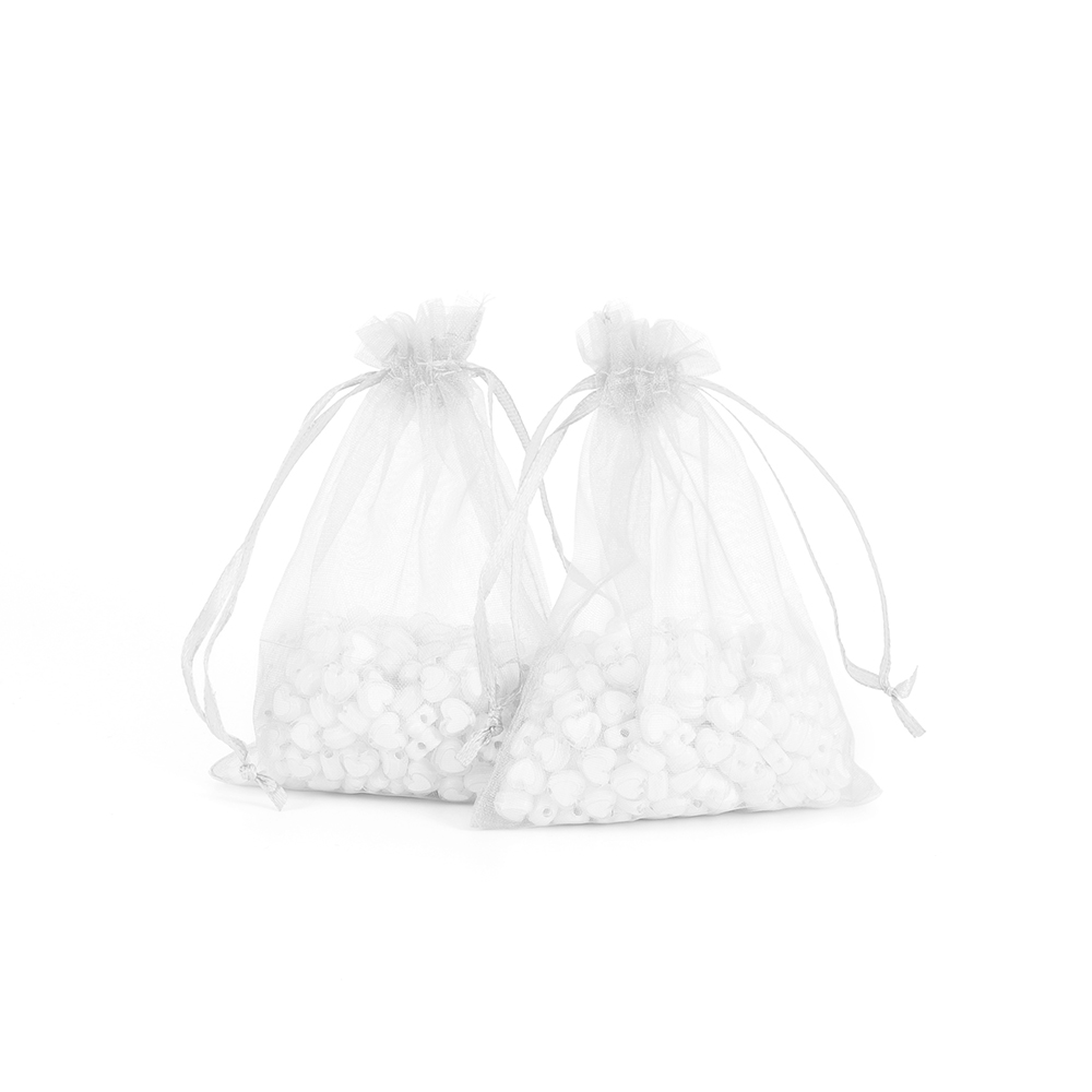 St.kunkka 10pcs/Bag Adjustable Drawstring Organza Bags Jewelry Packaging Bags Candy Wedding Bags Wholesale Gifts Pouches