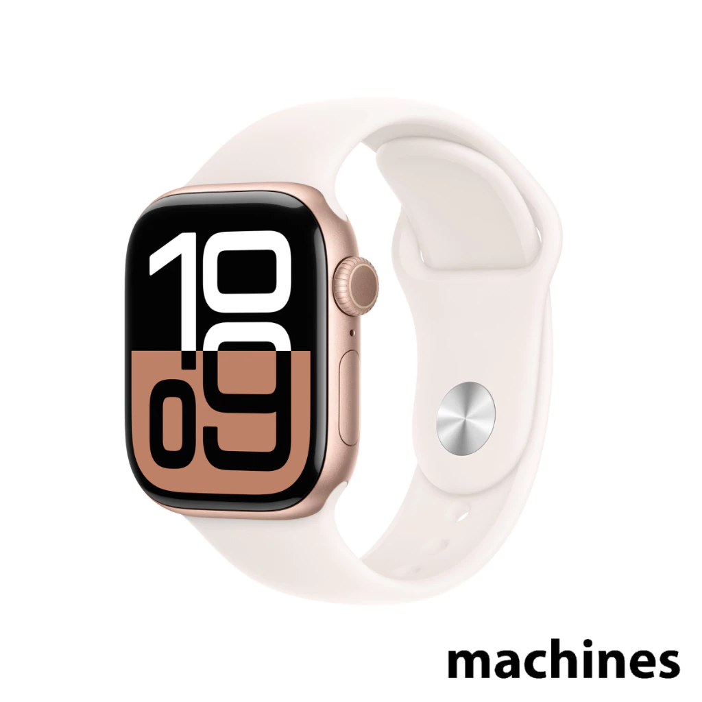 Apple Watch Series 10 (GPS) 42mm Aluminium Case with Sport Band