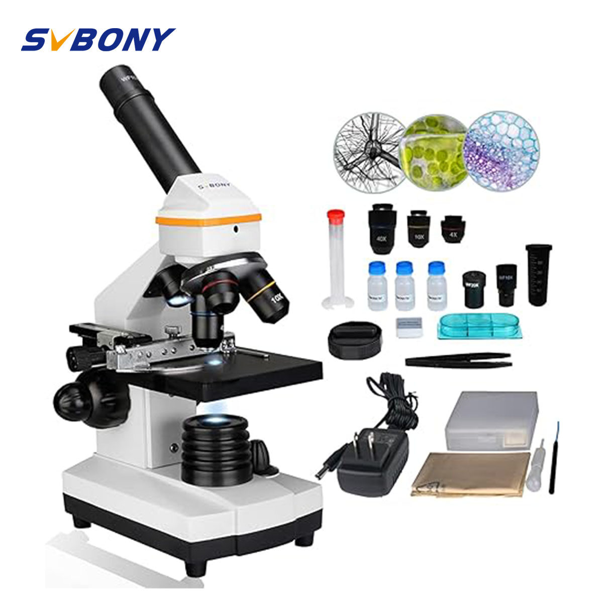 SVBONY SV601 Professional Microscope HD 40X