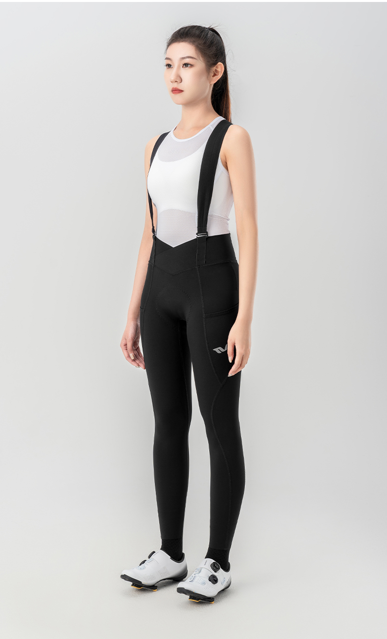 【TVI】Pantaloni da ciclismo da donna ROCKBROS Pantaloni da ciclismo da donna ad alta elasticità ad asciugatura rapida con cinturino staccabile MTB Pantaloni da ciclismo da strada Pantaloni da equitazione traspiranti con tasca laterale
