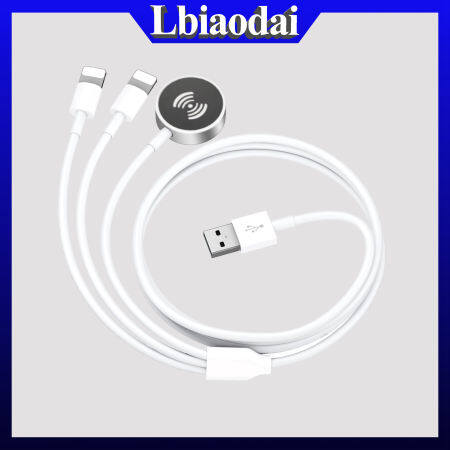 Apple Watch & iPhone 3-in-1 Charger Cable