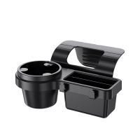 (local delivery) Kebidumei Car Organizer Box Multifunctional Hanging Storage Rack with Cup Holder Drink Holder Side Door Window Phone Slot For Car Interior