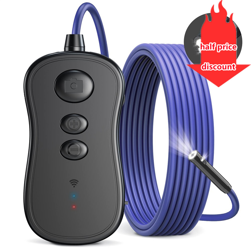 Limink camera kép HD 7.0mm 2MP nội soi không dây wifi nội soi rắn bán cứng chống nước IP67