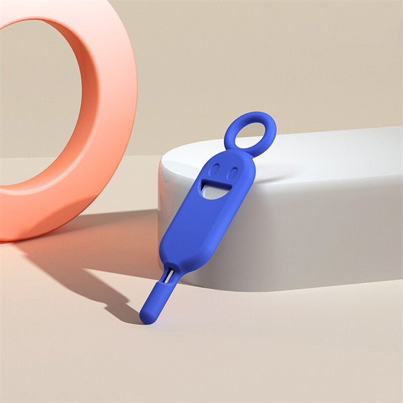 2 trong 1 chống mất thẻ Sim que chọc kim với trường hợp lưu trữ điện thoại di động simcard đồ đựng