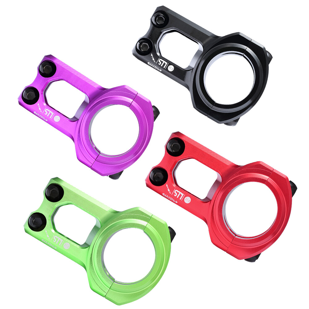 Pô tăng xe đạp siêu nhẹ giá đỡ tăng sức mạnh cho xe đạp đường trường leo núi pô tăng ghi đông 31.8mm phụ kiện xe đạp xc am 0 độ 35mm