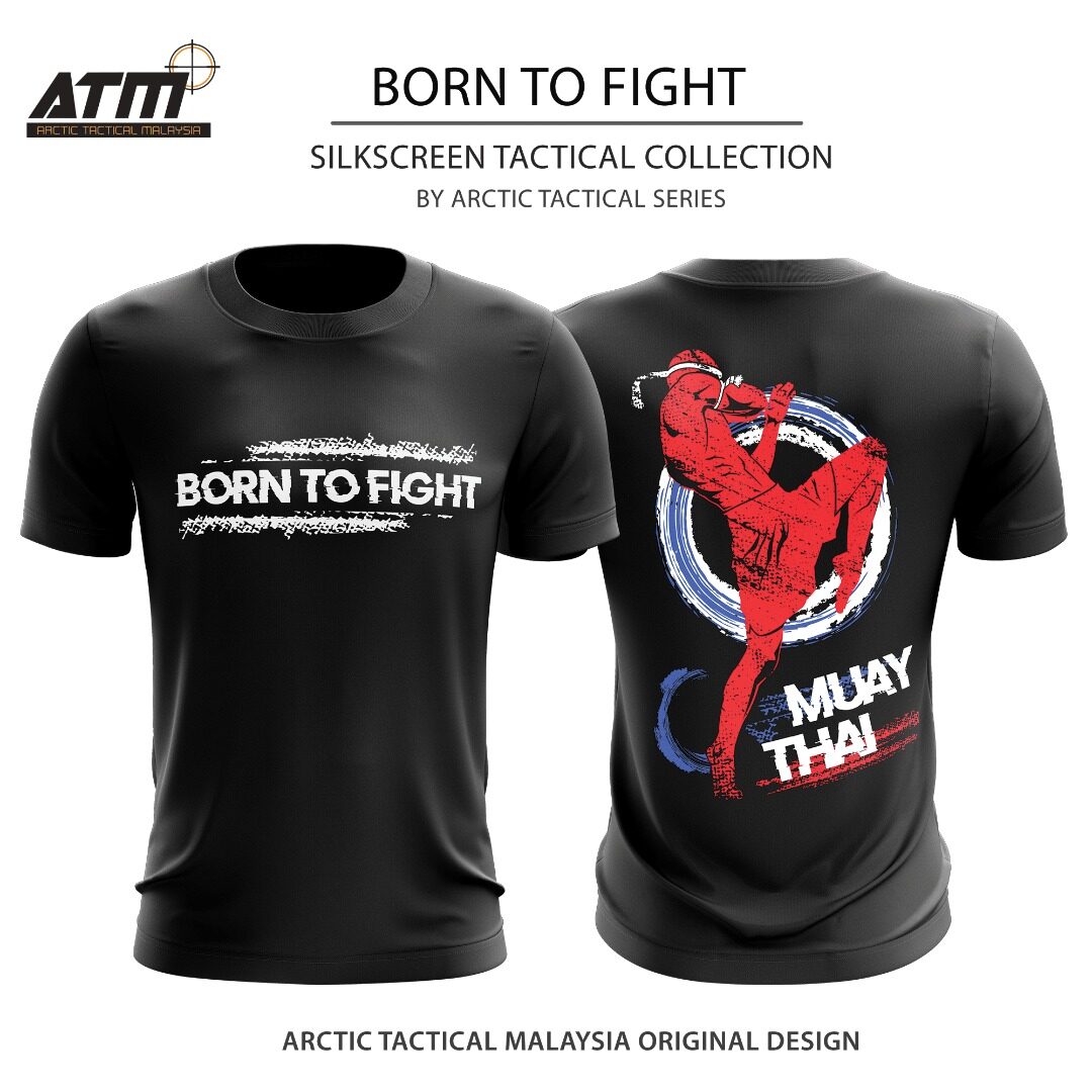 Microfiber T Shirt Baju Mixed Martial Art Mma Lazada