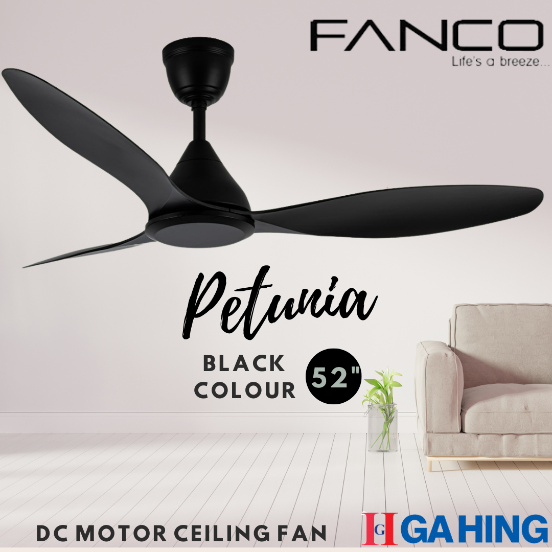 Fanco Petunia Dc Motor Ceiling Fan 52 Inch