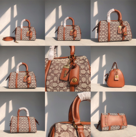 C8529 C8530 CA117 Ruby Satchel 25 In Signature Textile Jacquard Women Crossbody Sling Bag 8529 8530 117 Harga  245 Ringgit*Penghantaran Percuma