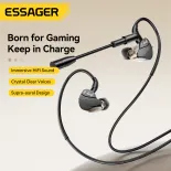 Tai Tai nghe có dây chơi game nhét tai 3.5mm Type-C micrô HD ngoài chất lượng âm thanh độ trung thực cao cho iPhone iPad macbook Samsung Huawei Xiaomi máy tính bảng Máy Tính Xách Tay Tai nghe có dây chơi game loại C 3.5mm