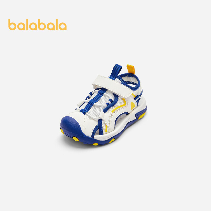 Balabala รองเท้ากีฬารองเท้าเด็กสำหรับเด็กเด็กผู้ชายและเด็กผู้หญิงรองเท้าแตะชายหาด2024ใหม่ฤดูร้อนหัว Bao ระบายอากาศได้ดี ราคา 695 บาท*ส่งฟรี