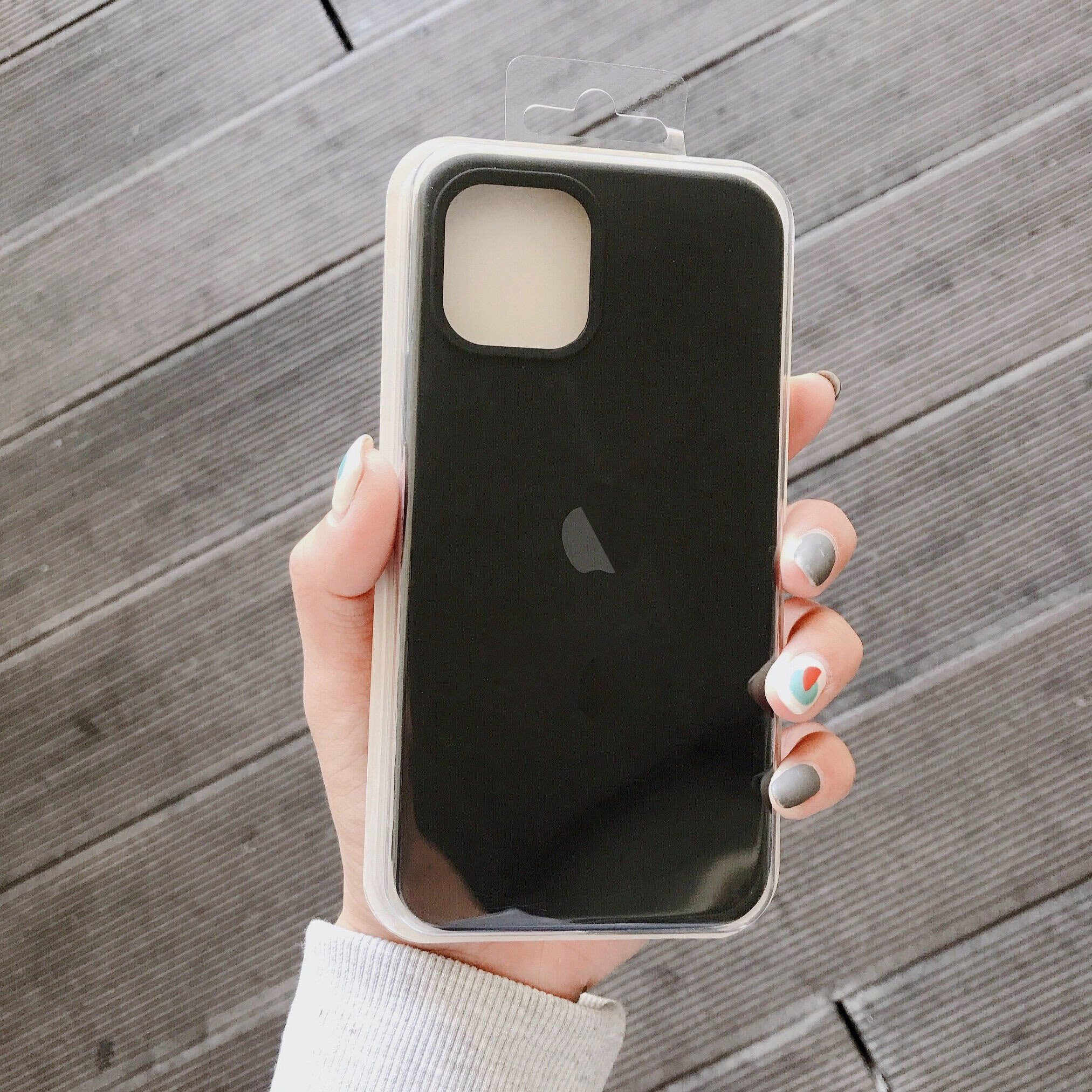 Iphone 12 12 Pro Silicone Case With Magsafe Black Buy Sell Online Best Prices In Srilanka Daraz Lk