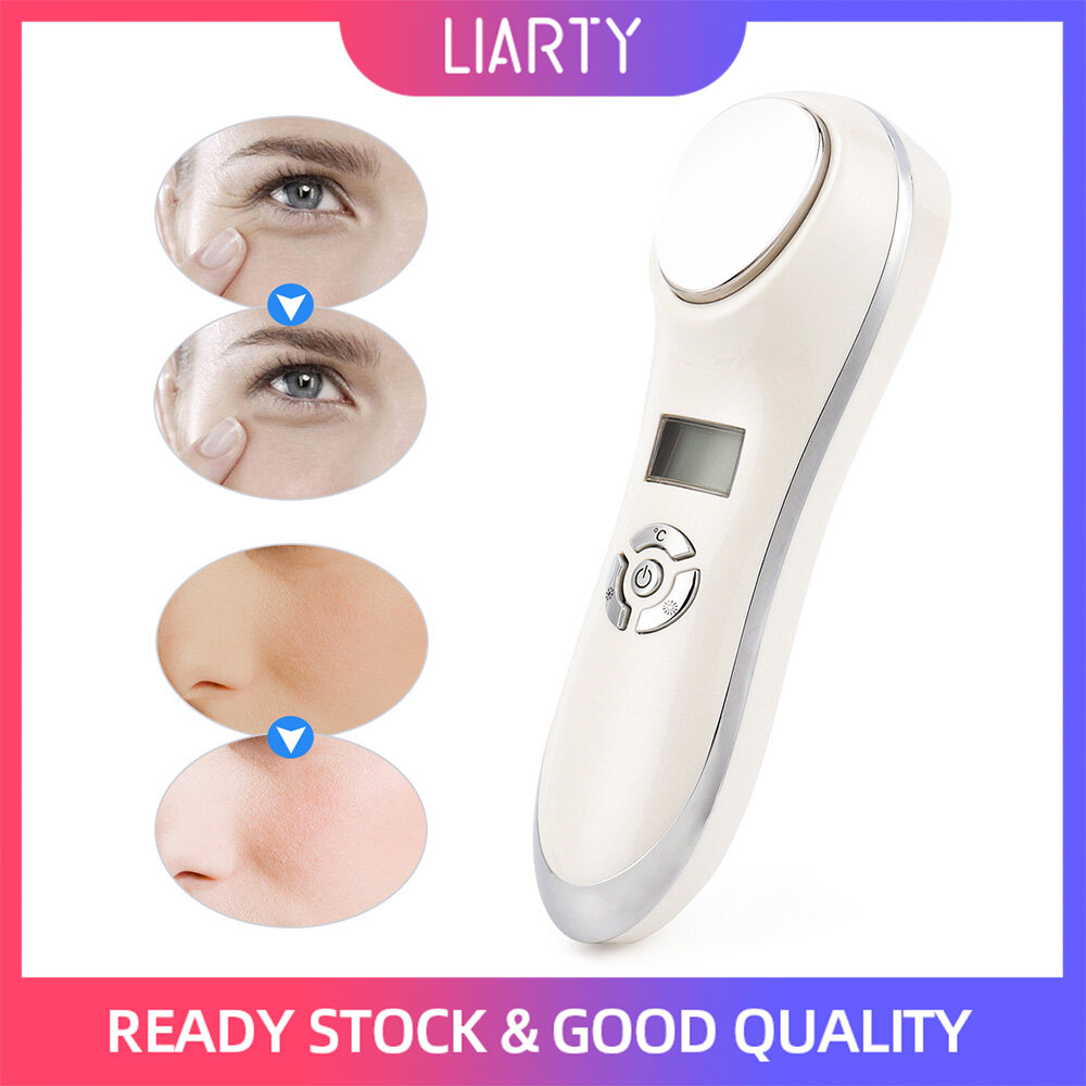 Gambar LIARTY 5 in 1 LED RF Photon Therapy Facial Skin Lifting Rejuvenation Vibration Device Machine EMS Ion Microcurrent Hot Cold Massager