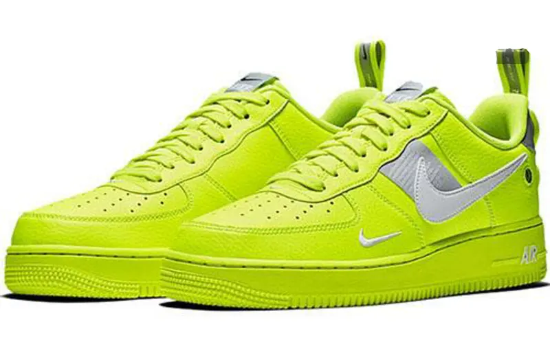 fluorescent green basketball shoes