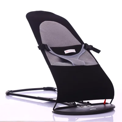 [READY STO] Foldable Baby Balance ChairBaby RockerBouncer ChairReclinerSleeping Tool Chair Breathable Net AC-169 (1)