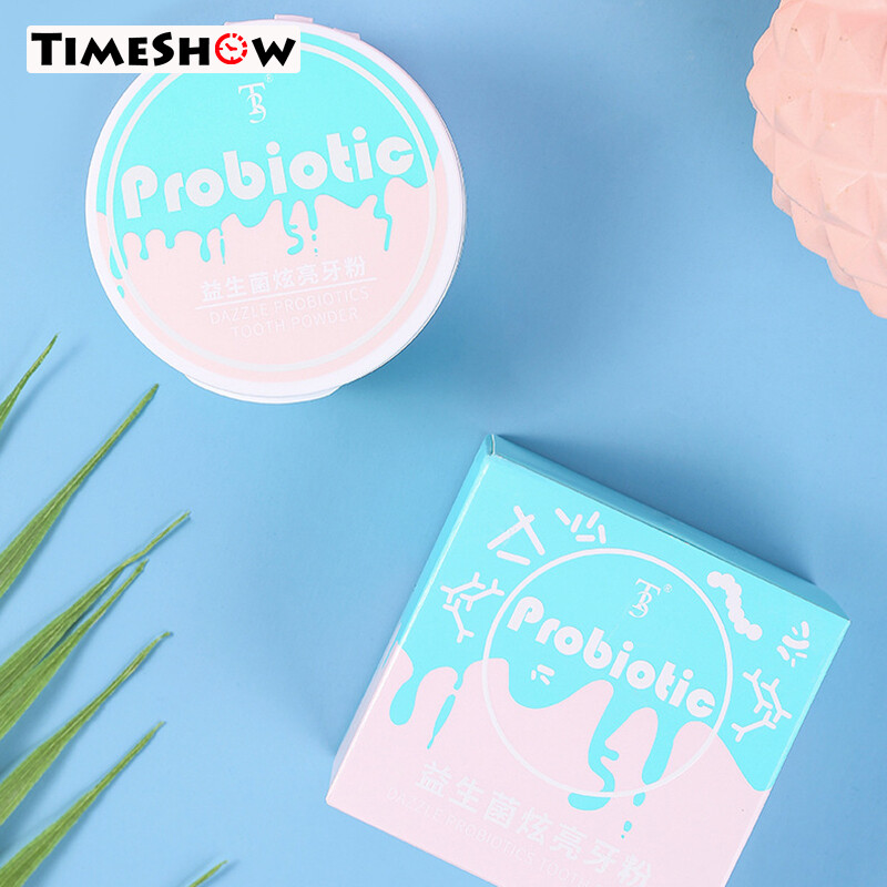 Gambar TimeShow Probiotics Tooth for Teeth Whitening Removes Stains Oral Care Teeth Clea for Teeth Whitening Brightening Teeth Probiotics Tooth Removes Stains Oral Care Teeth Cleaning