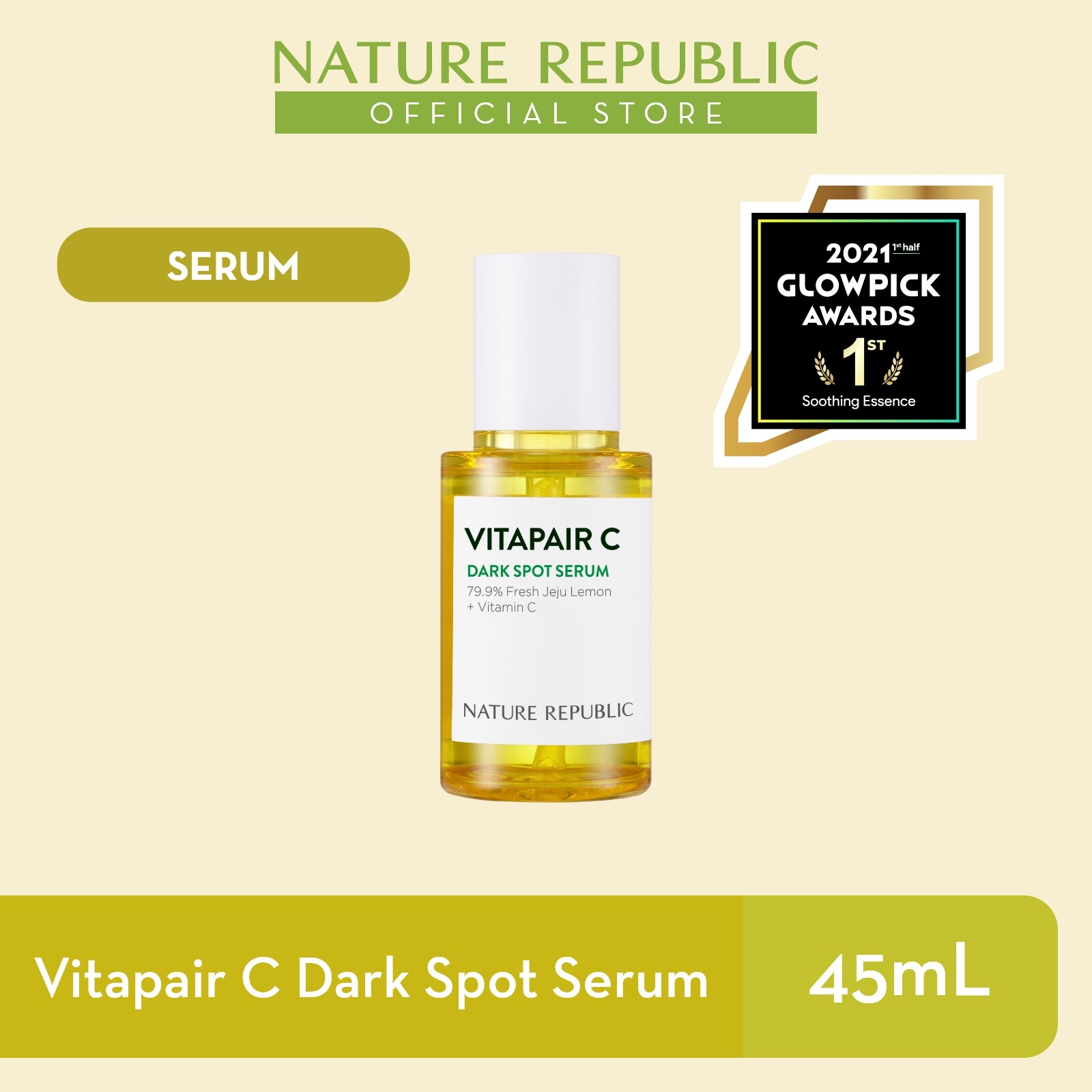 Gambar Nature Republic Vitapair C Dark Spot Serum   Vitamin C for Dull Skin (45 mL)