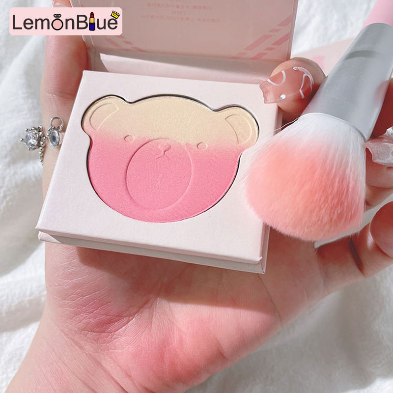 Gambar Highly Pigmented Blush Lasting Silky Natural Glow Monochrome Blush Rouge For Women Girl Lasting Silky Natural Glow Monochrome Blush Rouge Highly Pigmented Blush