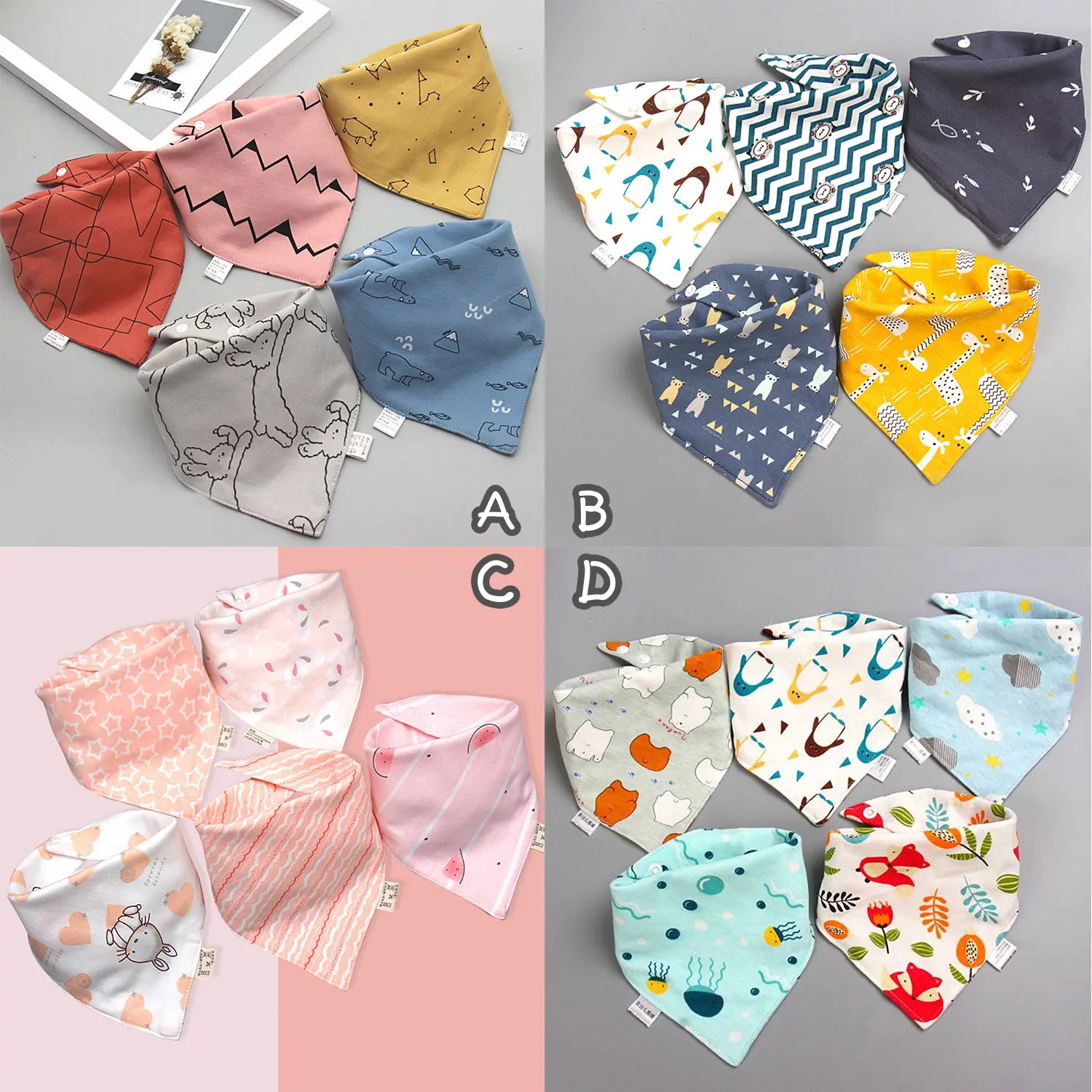 waterproof bandana bibs
