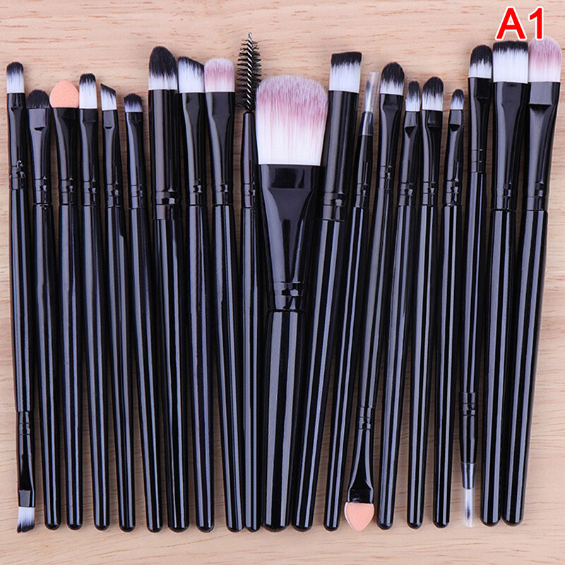 Gambar Health Beauty Sjqgqx 20PCS Makeup Brushes Tool Set Eye Shadow Cosmetics Professional Beauty Tool