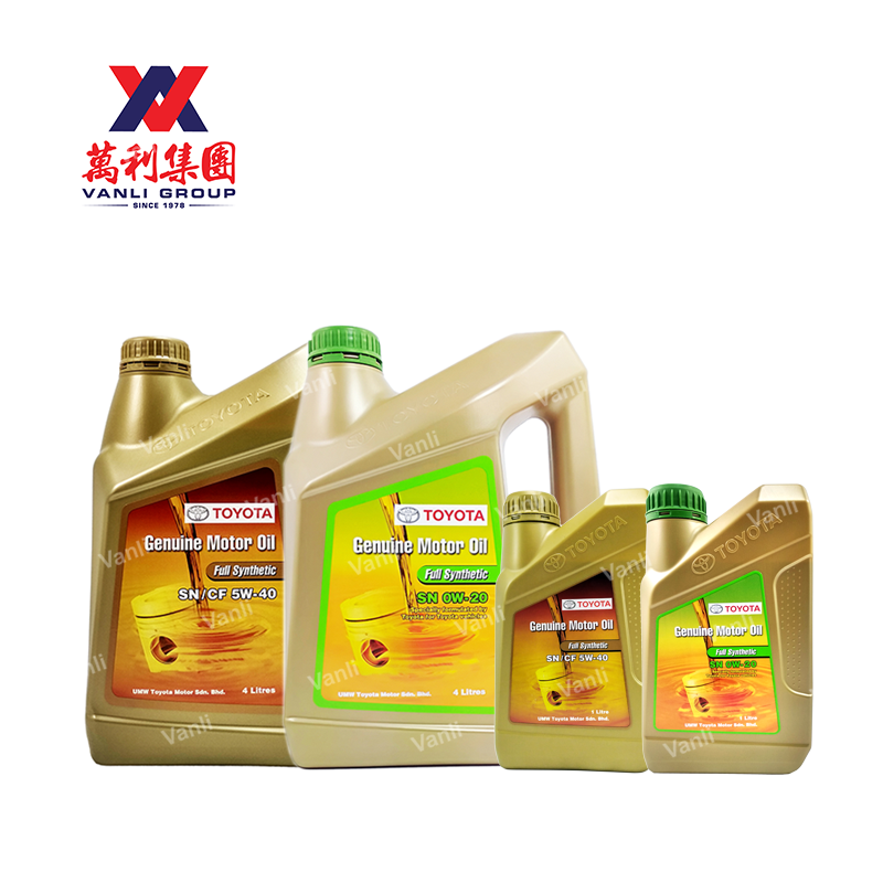 Toyota Fully Synthetic 0W20 5W40 Engine Oil 1L 4L