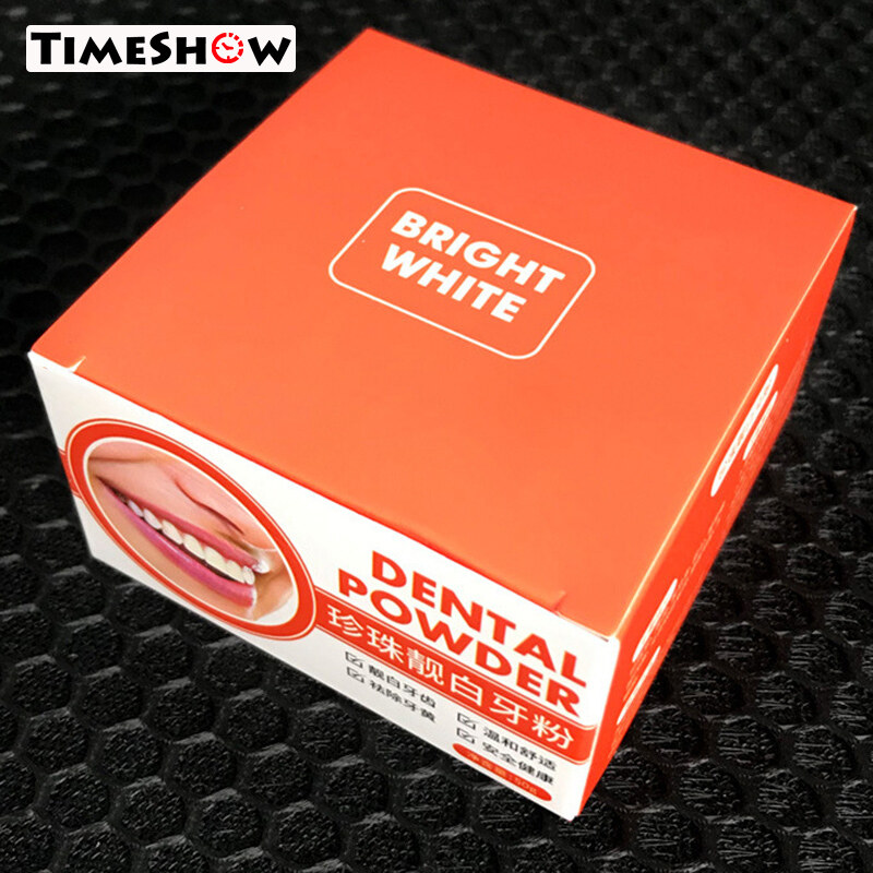 Gambar TimeShow Tooth Whitening 50g Teeth Brighten Oral Cleaning Tools Yellow Stains 50g Teeth Teeth Brighten Oral Cleaning Tools Yellow Stains Remover Gentle Tooth Whitening