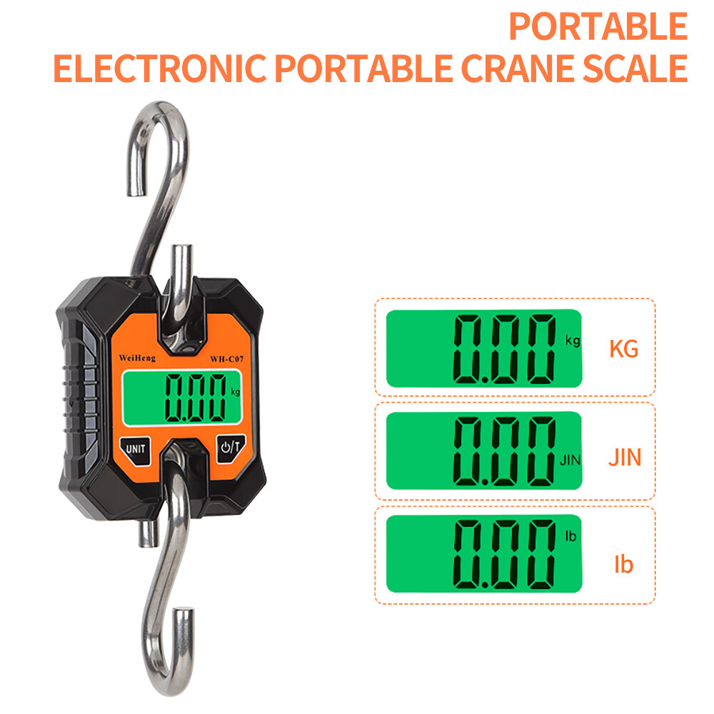Cân siêu nhỏ Cân điện tử cầm tay 100kg/0,01 có cân móc