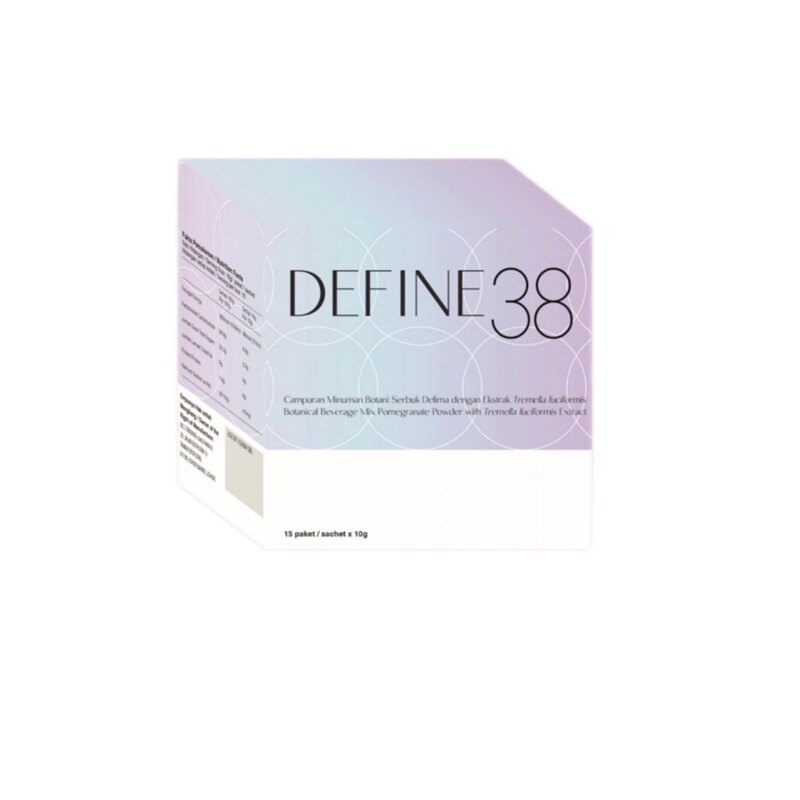 Define 38 Anthocyanin Antioxidant Drink 10g x 15s - Jenama Define Harga 159 Ringgit*Penghantaran Percuma
