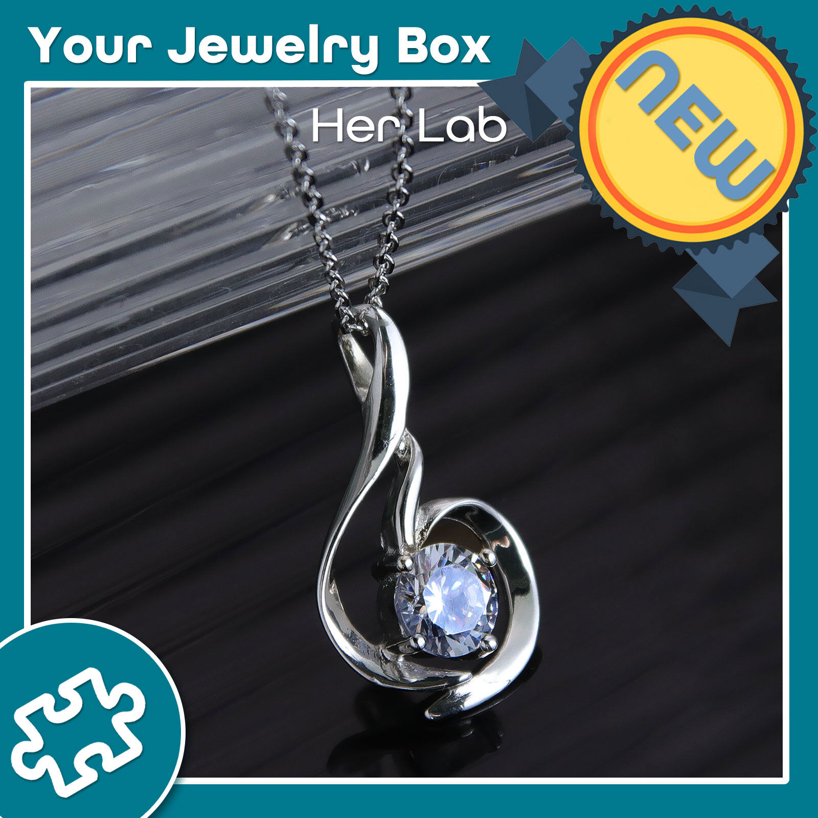 Her Lab Jewelry | s925 sterling silver women's diamond necklace 80 points moissanite classic swan pendant soft and simple diamond pendant necklace genuine high-end birthday gift ราคา 4,081 บาท*ส่งฟรี