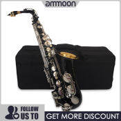 Eb Alto Saxophone with Case, Gloves, and Cleaning Accessories