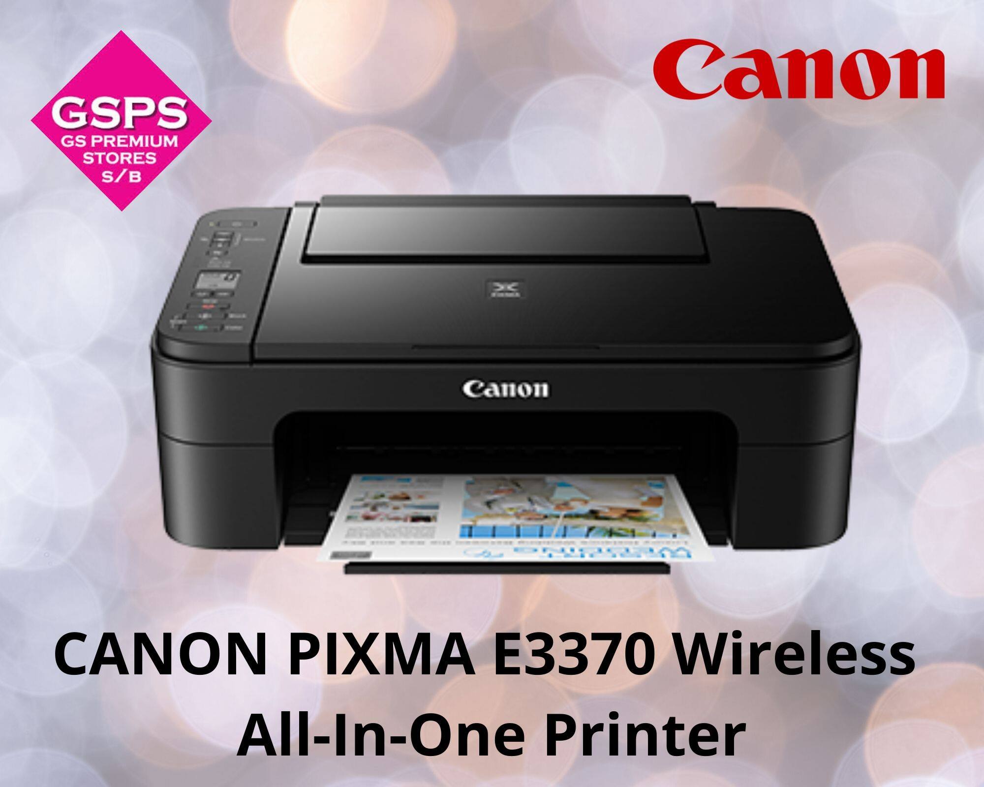 Canon Pixma E510 Inkjet All In One Printer Print Scan Copy Lazada