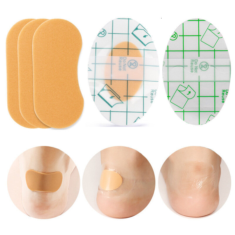 Multi-purpose High Heel Insoles Foot Protection Stickers Soft Breathable Anti-abrasion Invisible Heel Patch for Women