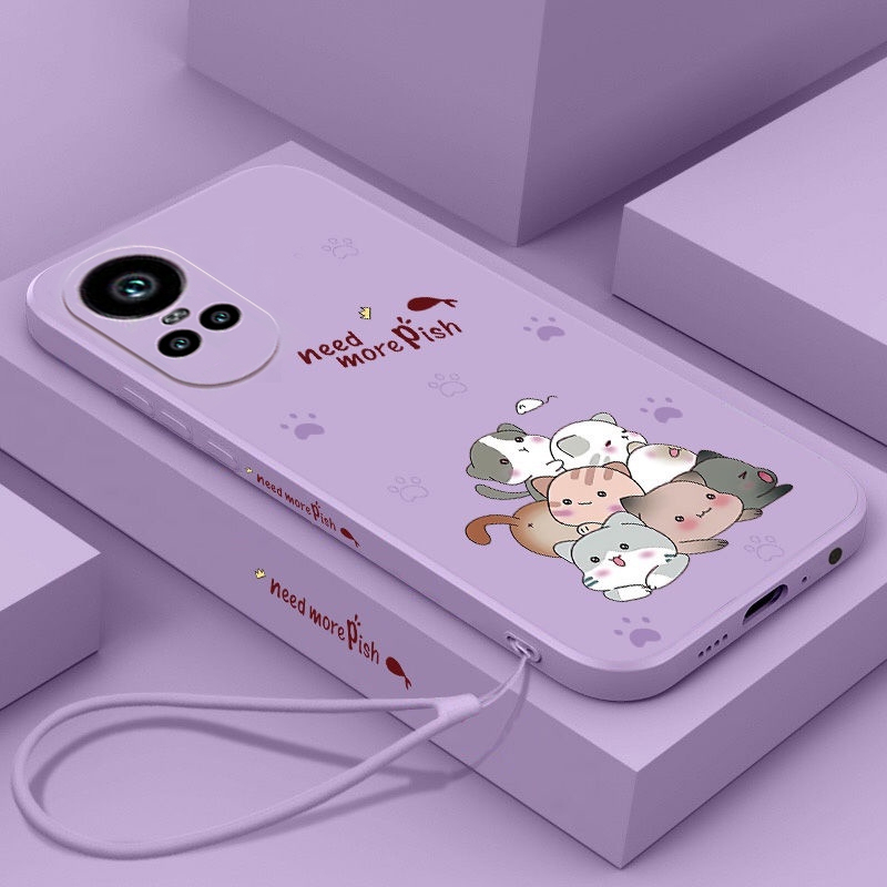 Ốp lưng oppo reno 8z 7z 5g ốp lưng oppo reno 7 8 pro 5g ốp lưng oppo reno 7 8 5g ốp lưng có dây đeo kèm bảo vệ máy ảnh ốp mềm silicon lỏng mới