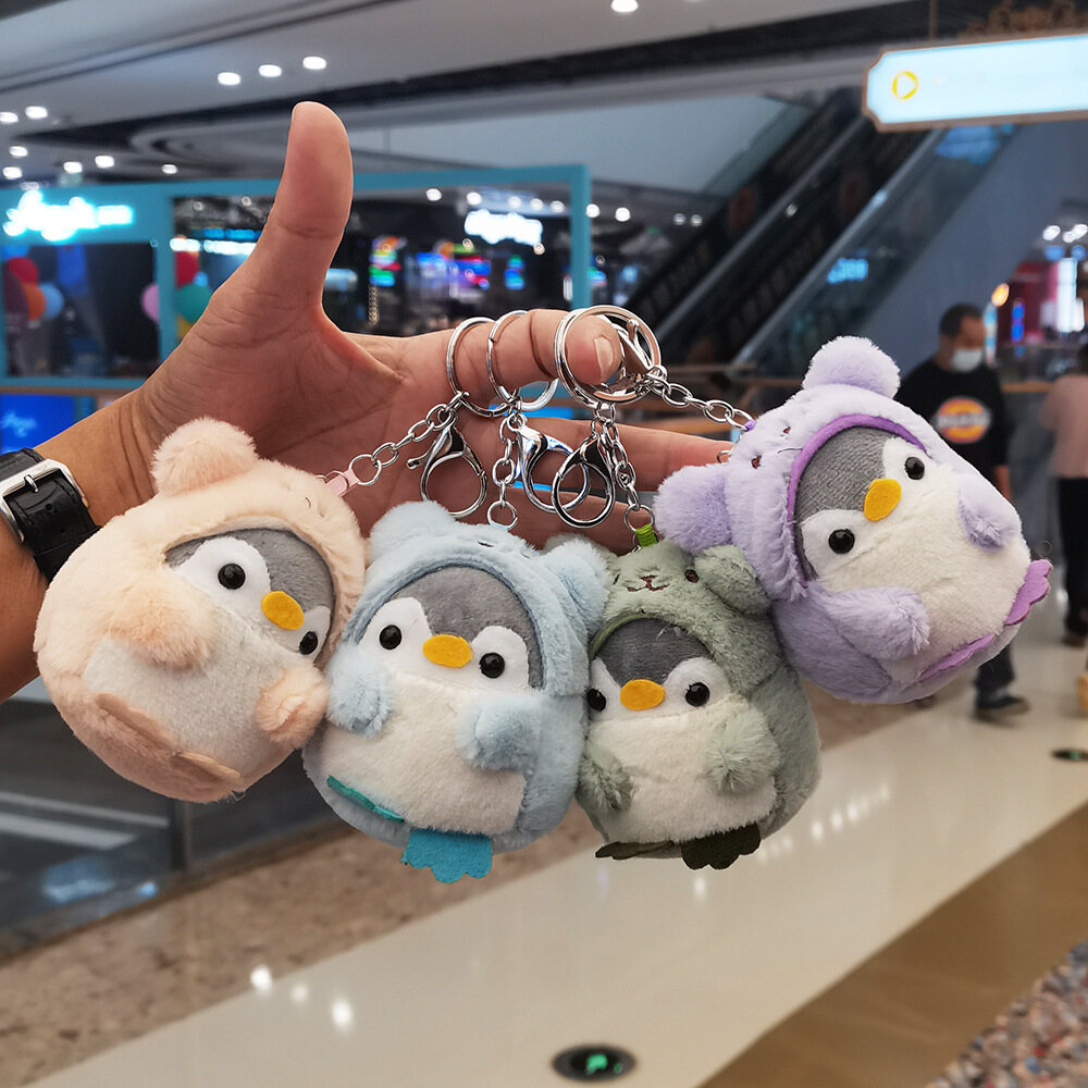 Dễ thương chim cánh cụt ba lô, dễ thương chim cánh cụt ba lô, Keychain, hình búp bê, hình búp bê cho trẻ em