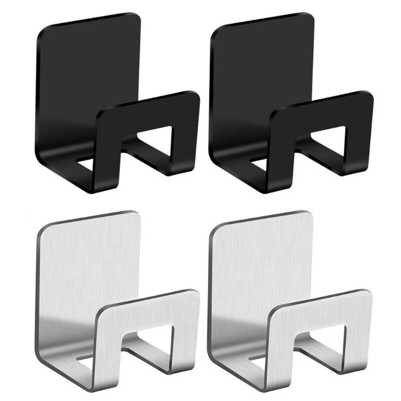 Gambar 2 Pack Stainless Steel Sponge Holder Kitchen Sink Drain Rack Wall Mounted Pot Lid Organizer Kitchen Accessories