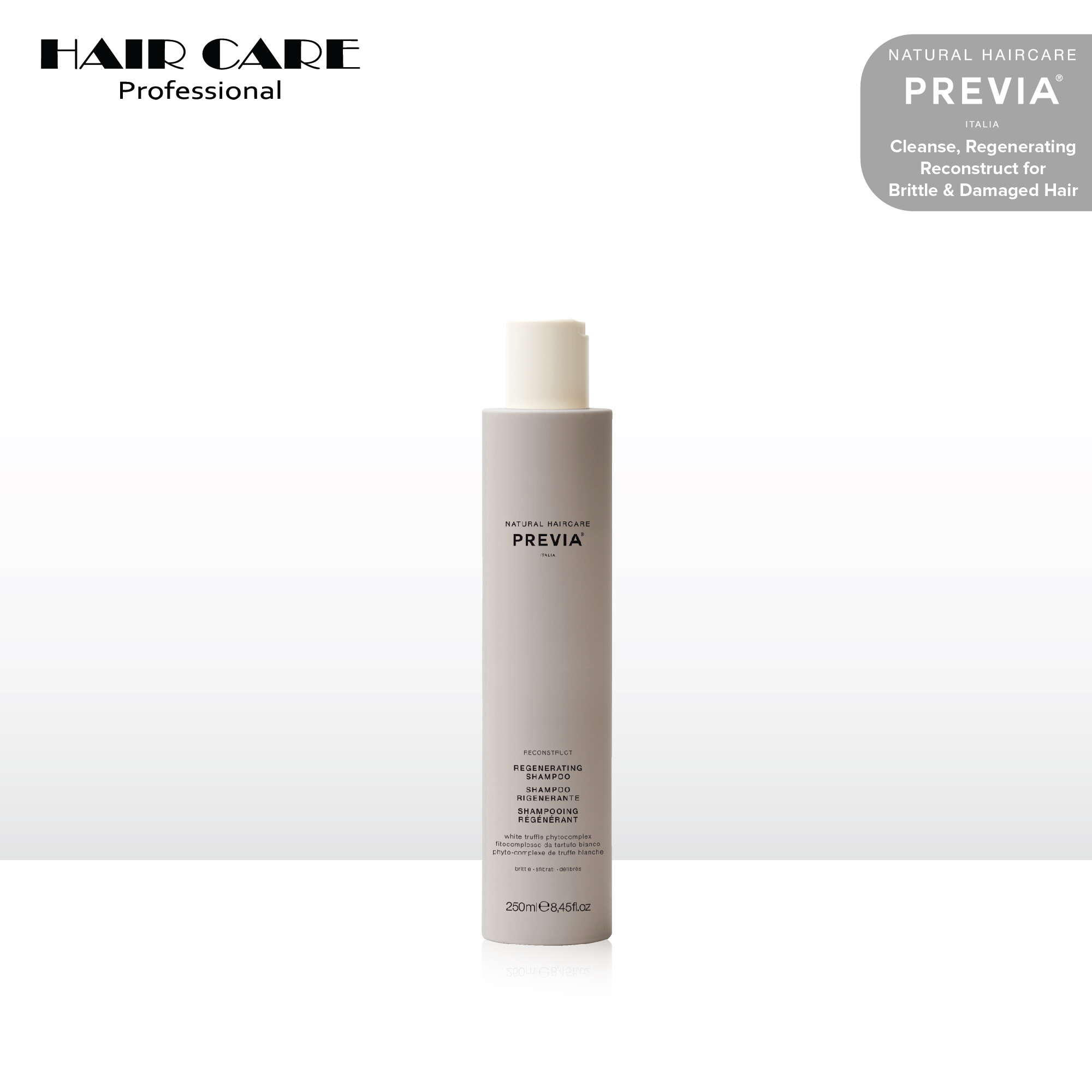 Gambar PREVIA REGENERATING SHAMPOO 250ml   For Damaged Coarse   Brittle Hair