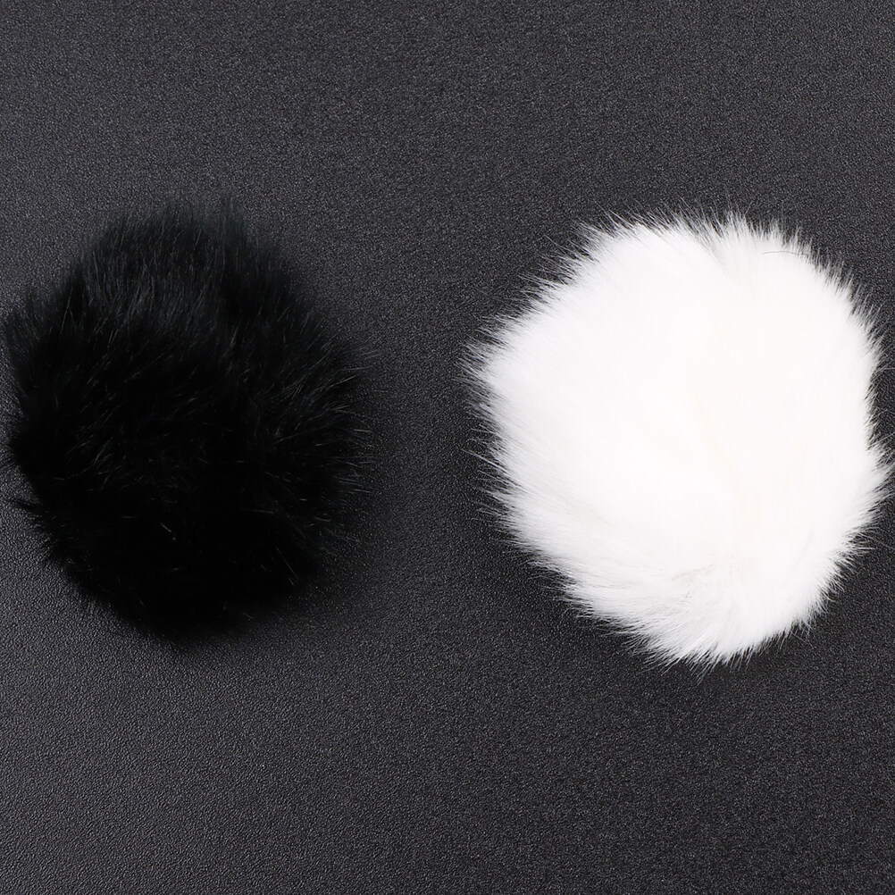 Soft Artificial Fur Muff Winder Microphone Cover Windscreen Windshield For Lapel Lavalier Microphones for Sony D50