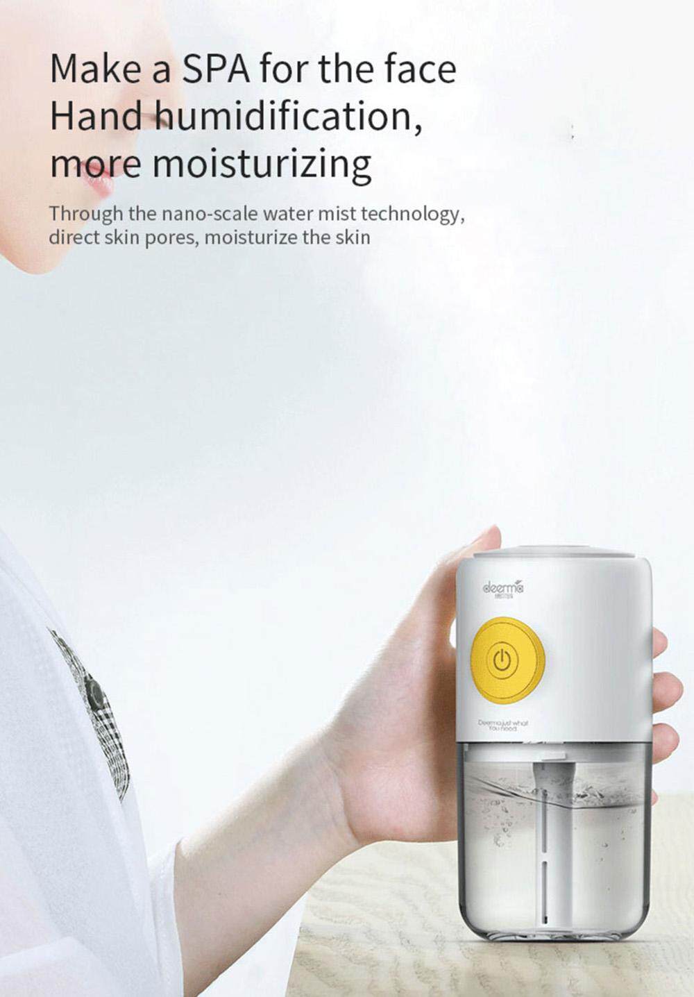 Deerma Mini USB Air Humidifier Mute Home Bedroom Protable Aromatherapy Machine from Xiaomi youpin